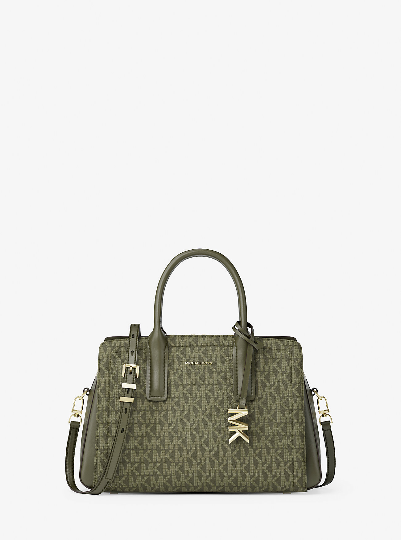 Laila liten signatur-logo-veske – IVY