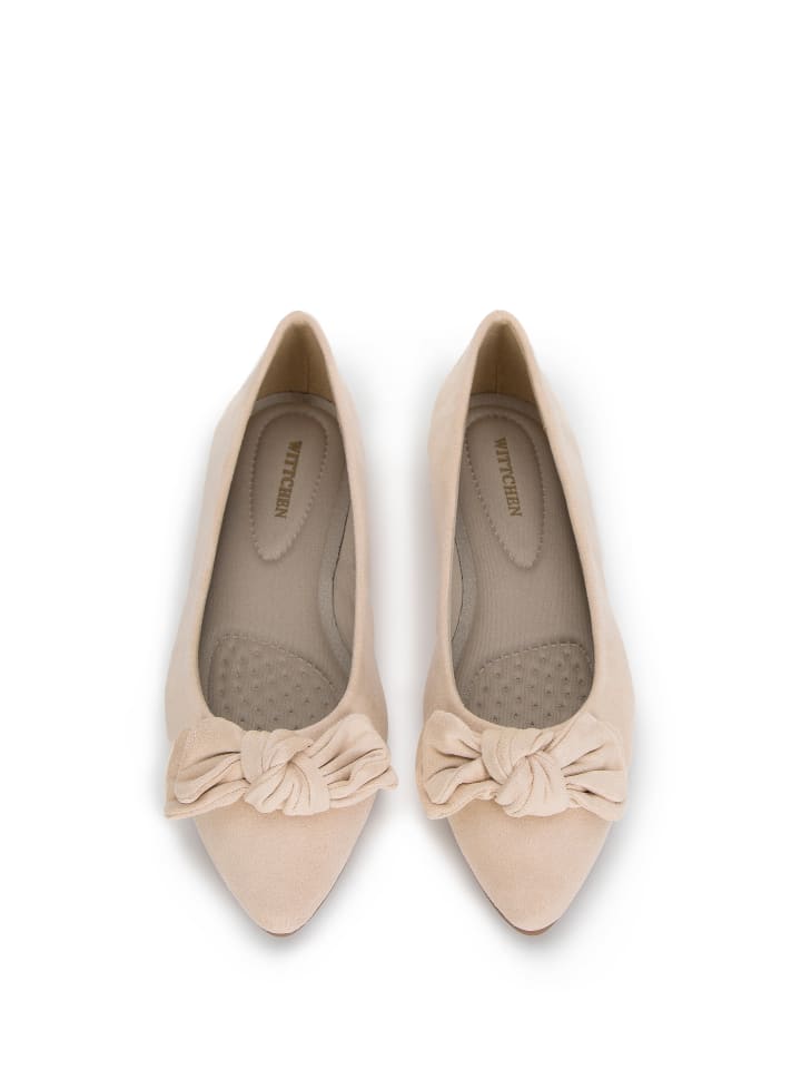 Wittchen Classic ballerinas in Lightbeige günstig kaufen