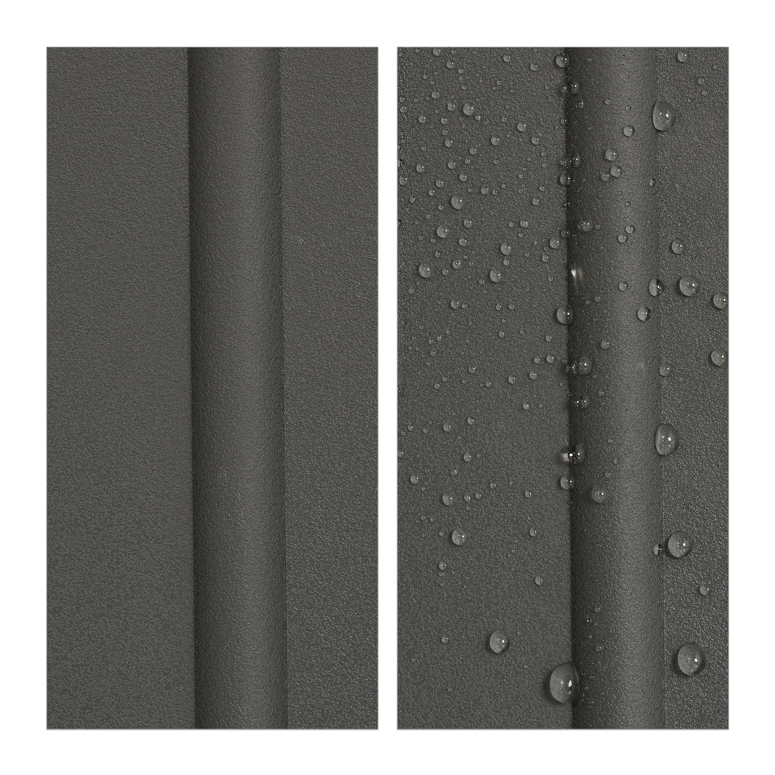 relaxdays Schuhabtropfschale Graue Schuhabtropfschale im 3er Set