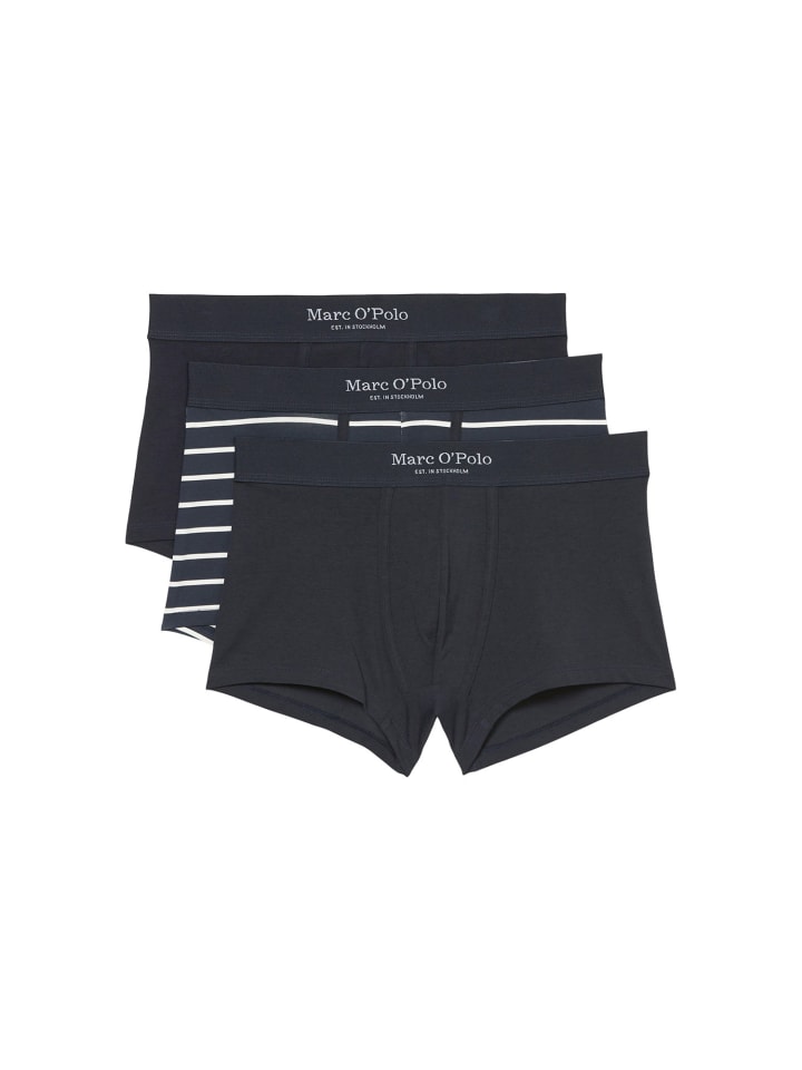 Marc O'Polo Trunk Essentials in dark navy, dark navy stripe günstig kaufen