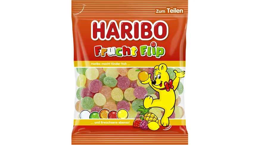 Haribo Fruchtgummi Frucht Flip 160 g
