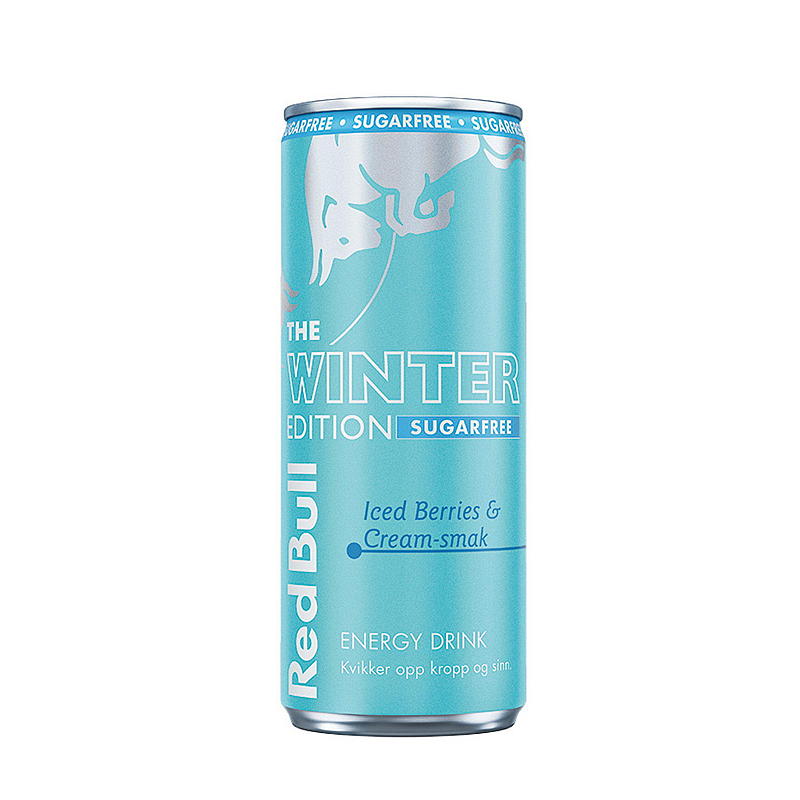 Red bull Red Bull 250 ml Winter Edition Iced berries & cream