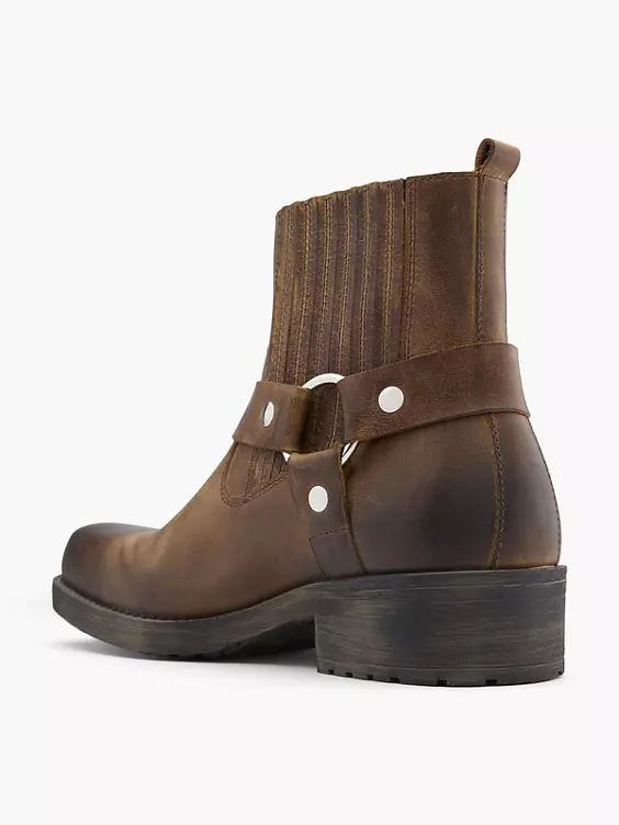AM SHOE Leder Stiefelette
