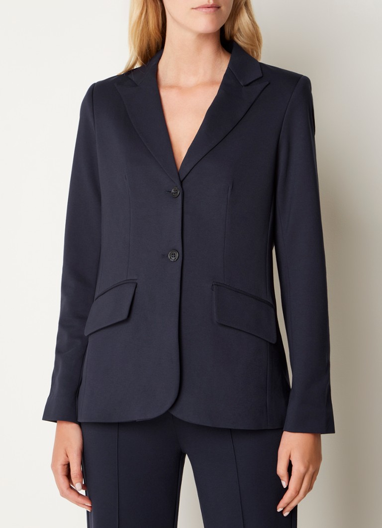 Blazer in jersey Puck di Josephine & Co con tasche a patta