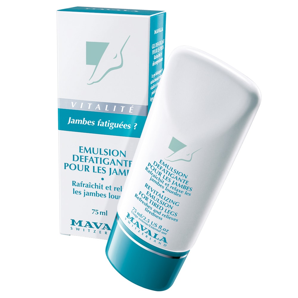 Mavala EMULSION DÉFATIGANTE POUR LES JAMBES - 7 5 ml Vitalité des pieds