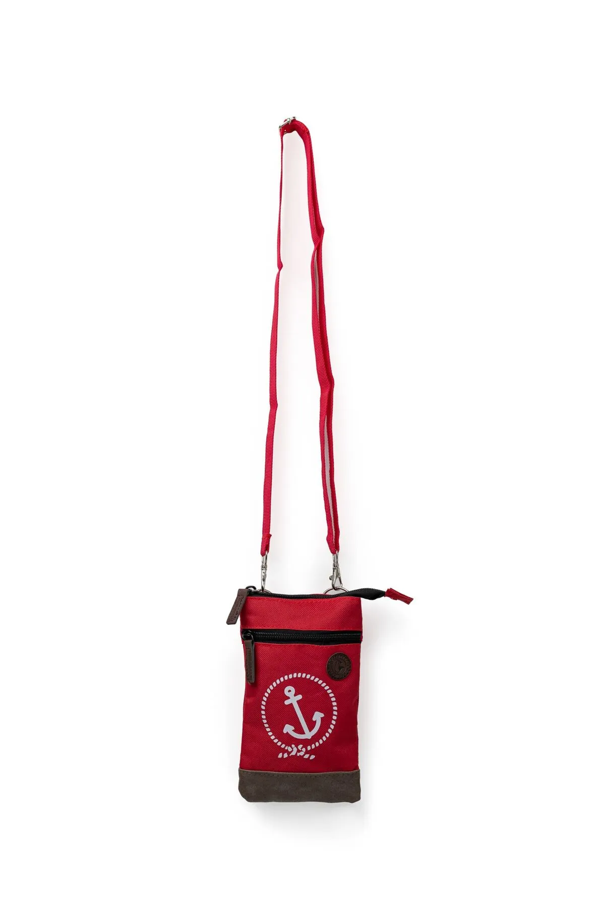 SCHIETWETTER  Messenger Bag - Rot - Unifarben