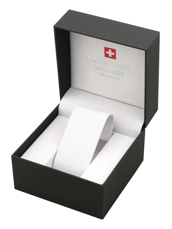 Swiss Alpine Military by Grovana Schweizer Uhr 7043 in silber günstig kaufen onesize
