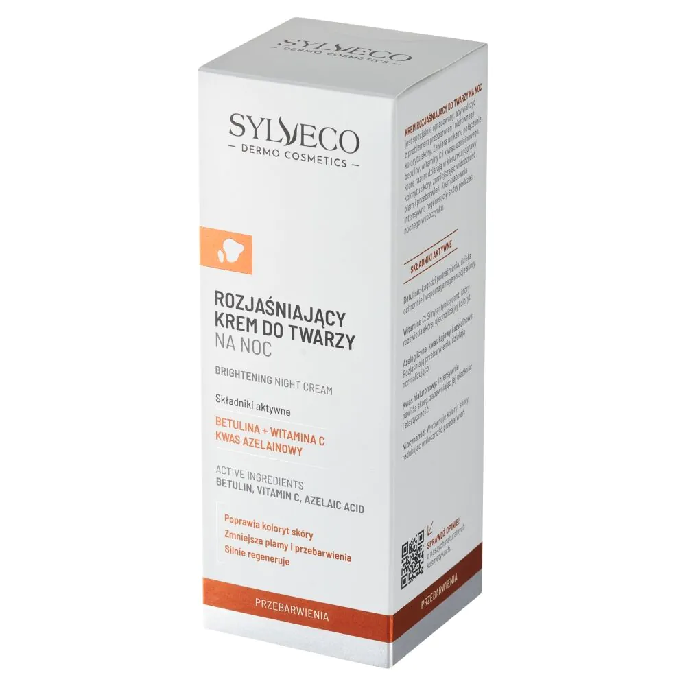 Sylveco Dermo Lysnende Nat Ansigtscreme