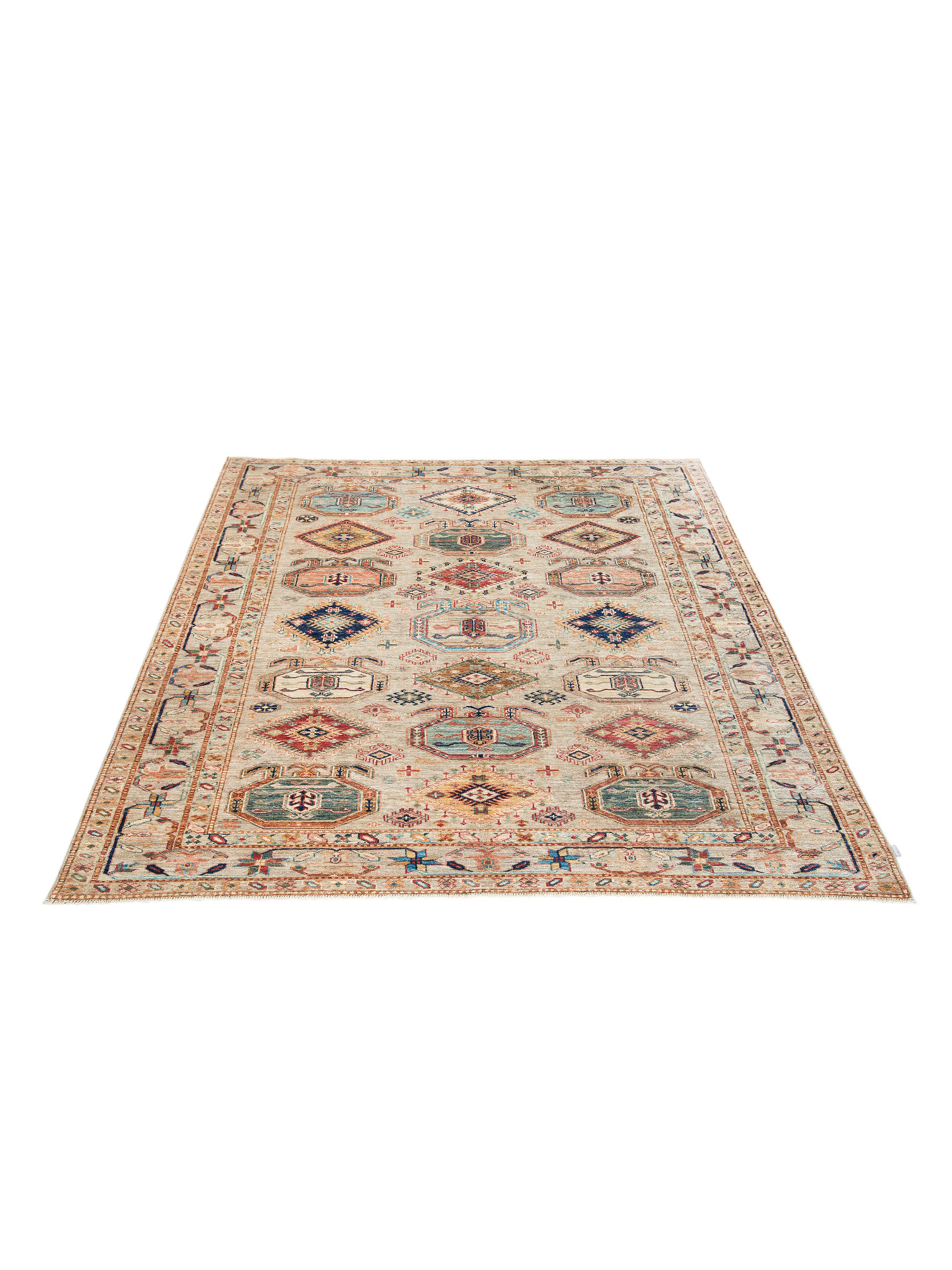 Kazak Ghazni ca. 176 x 246 cm, Unikat / Einzelstück