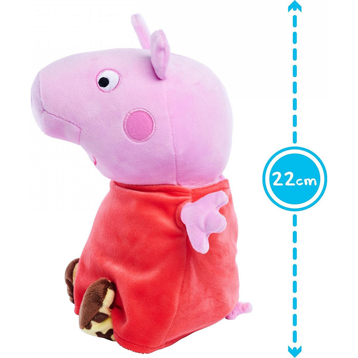 Peppa Pig Plüschfigur Peppa mit Sound, 22 cm