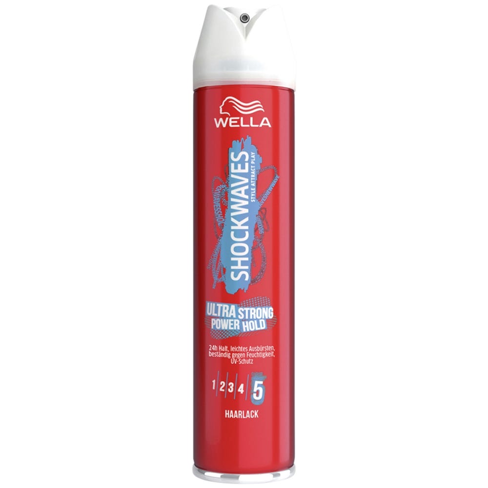 Wella Shockwaves Ultrastrong Power Hold Haarlack 250 ml
