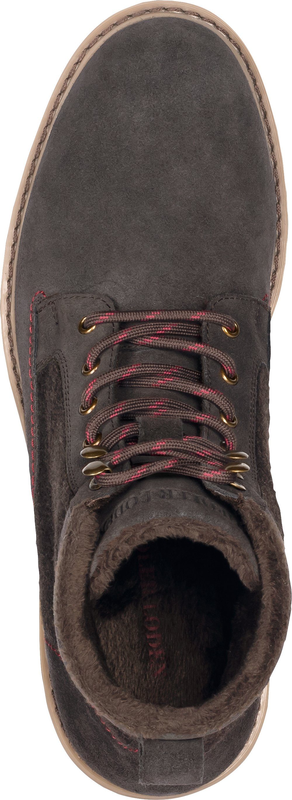 Tiroler Loden Stiefelette aus echtem Leder, stabiler Halt