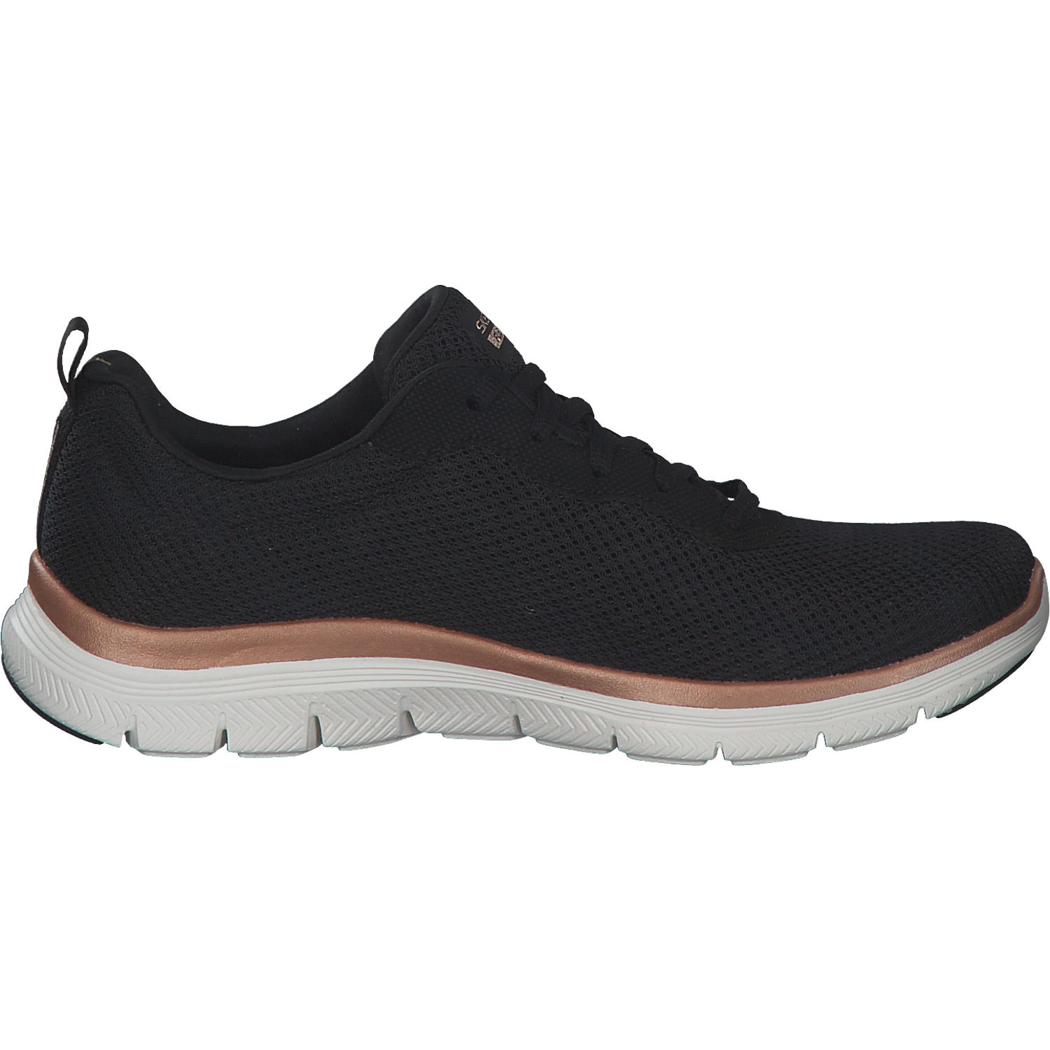 Skechers 149303, Sneakers Low, Damen, BKRG Schwarz