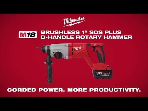 Milwaukee 4933492482 M18 BLHACD26-0X Cordless Combi Hammer SDS-plus 18V excl. batteries and charger