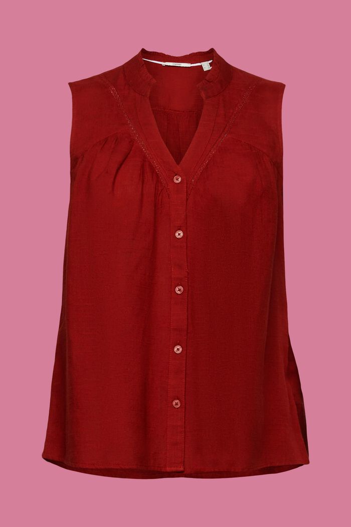 Ärmellose Bluse