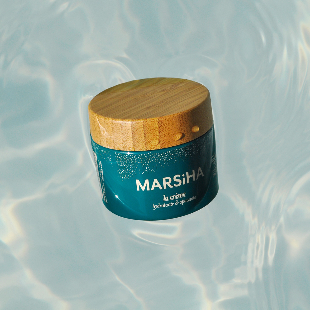 marsiha La créme hydratante et apaisante soin visage : crème