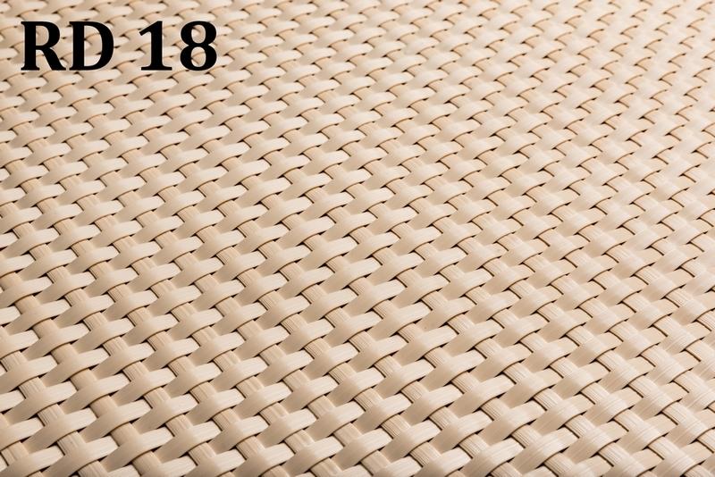 Progresja Polyrattan Balkonichtschutz - Beige 0,9m x 3m
