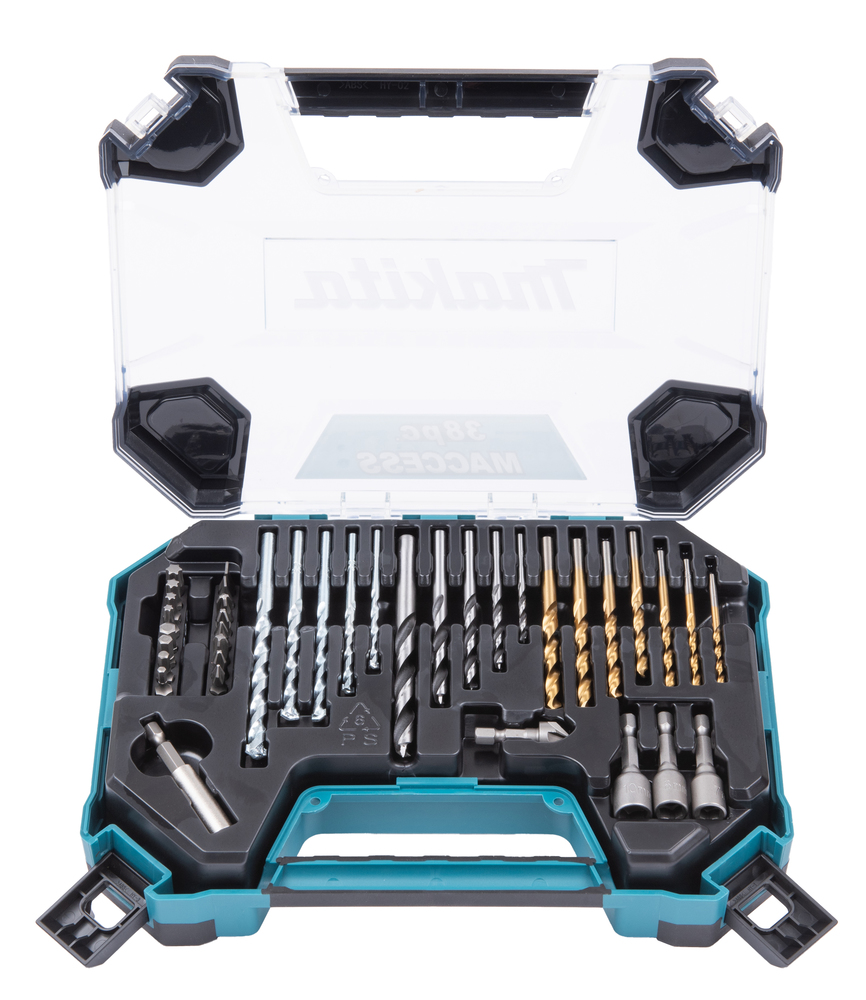 Makita Zubehör E-22573 Bohrer/Bit-Set 38-teilig
