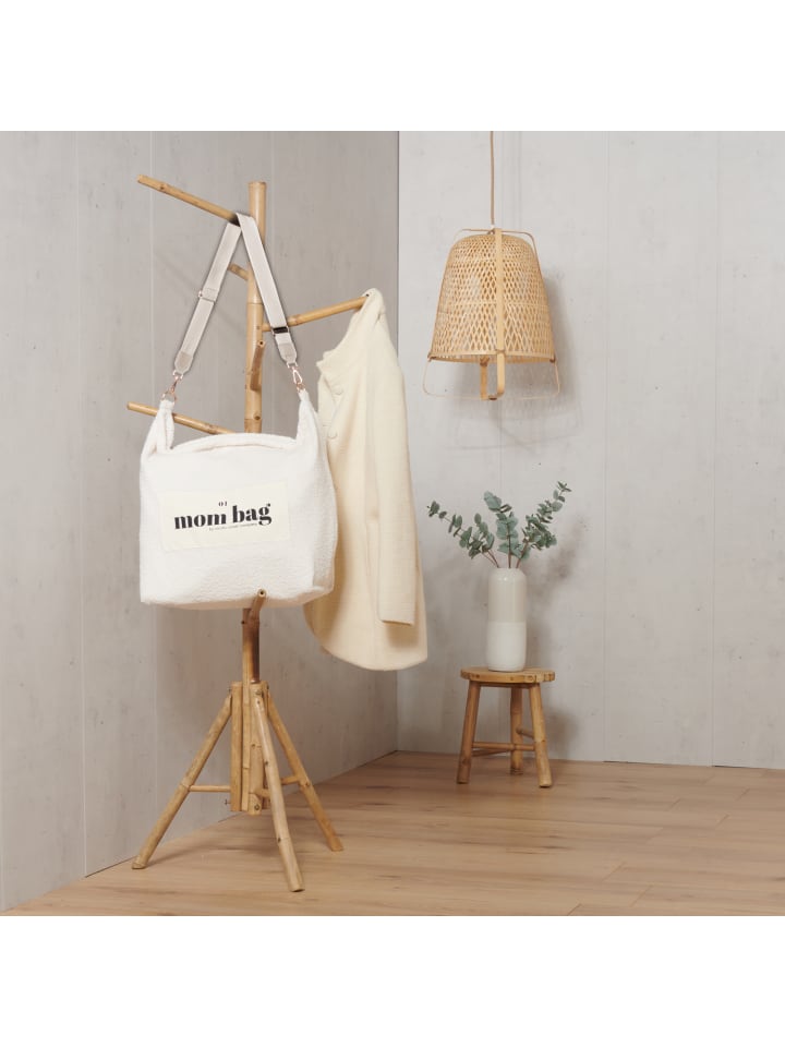 nordic coast company  Mom Bag Wickeltasche Teddy Natur günstig kaufen onesize