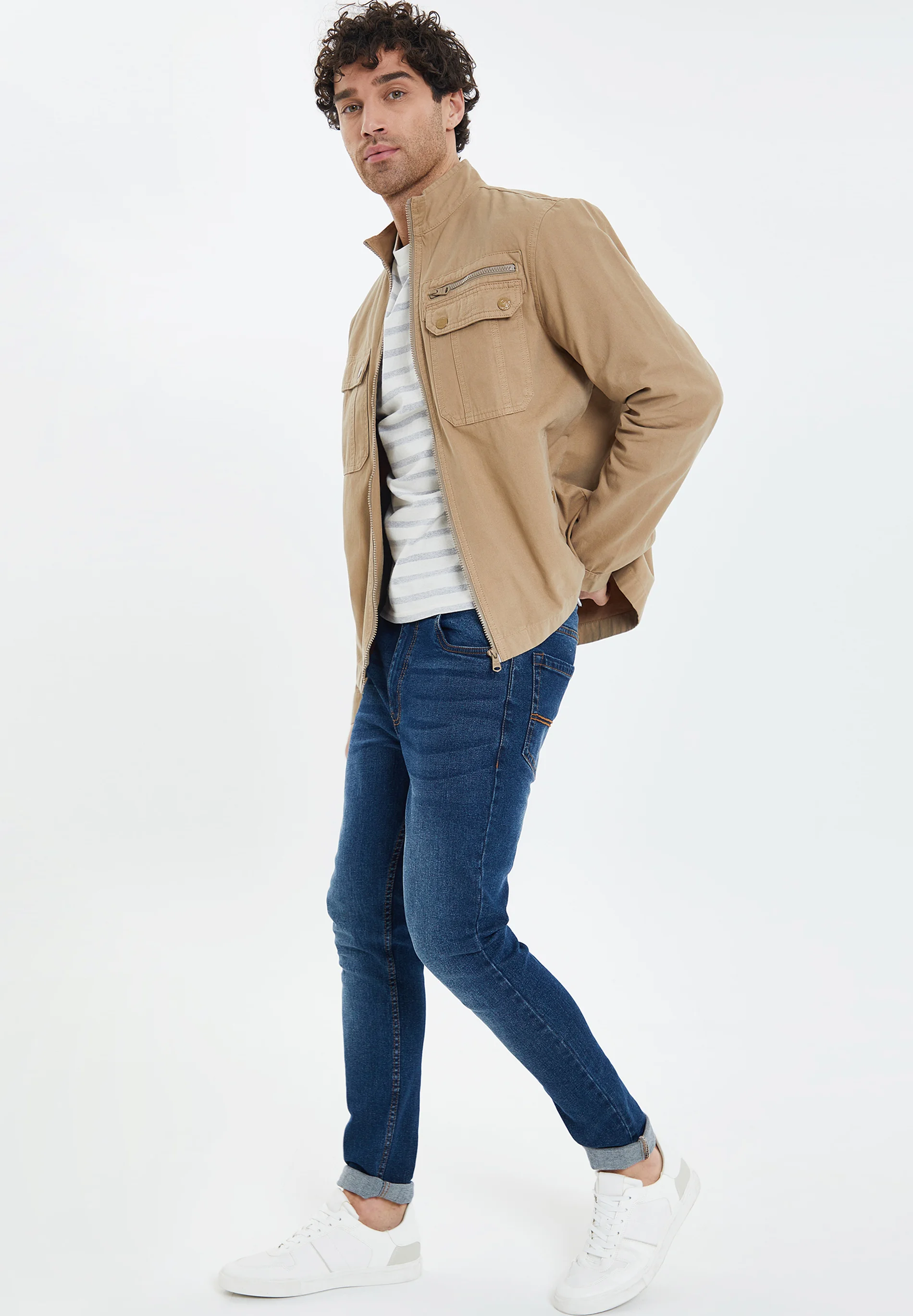 Chaqueta vaquera Threadbare SHACKET RYE