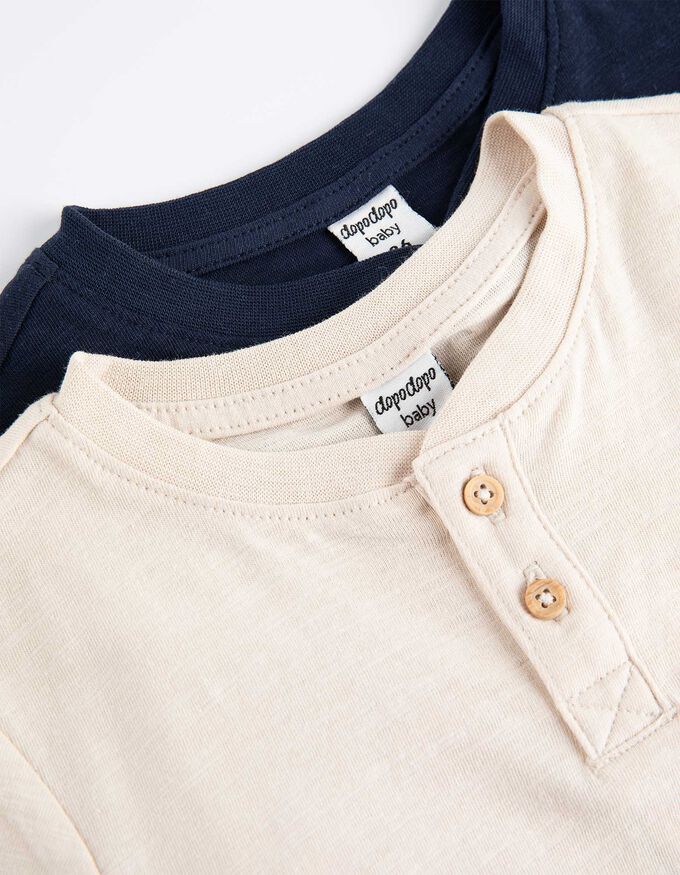 Langarmshirt - 2er-Pack