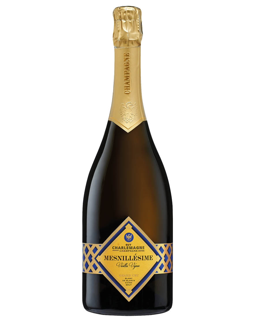 Champagne Extra Brut Blanc de Blancs Grand Cru AOC Mesnillésime 2014 Guy Charlemagne 0,75 ℓ