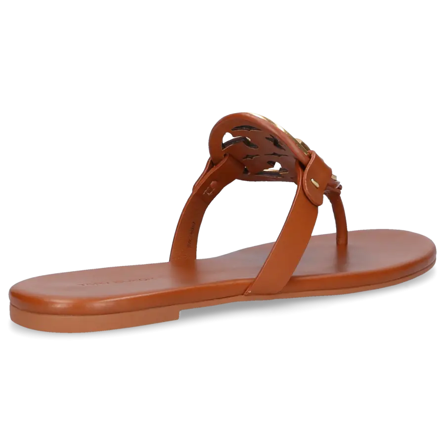 Tory Burch - Zehentrenner MILLER Ziegenleder - braun