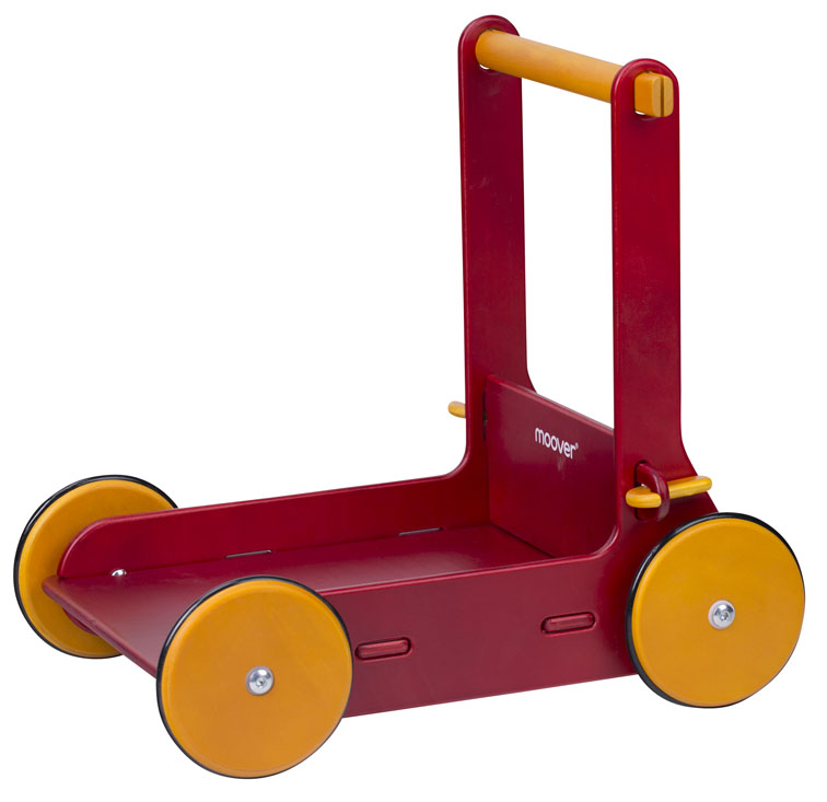 MOOVER Toys Baby Lauflernwagen (rot) / baby-walker red