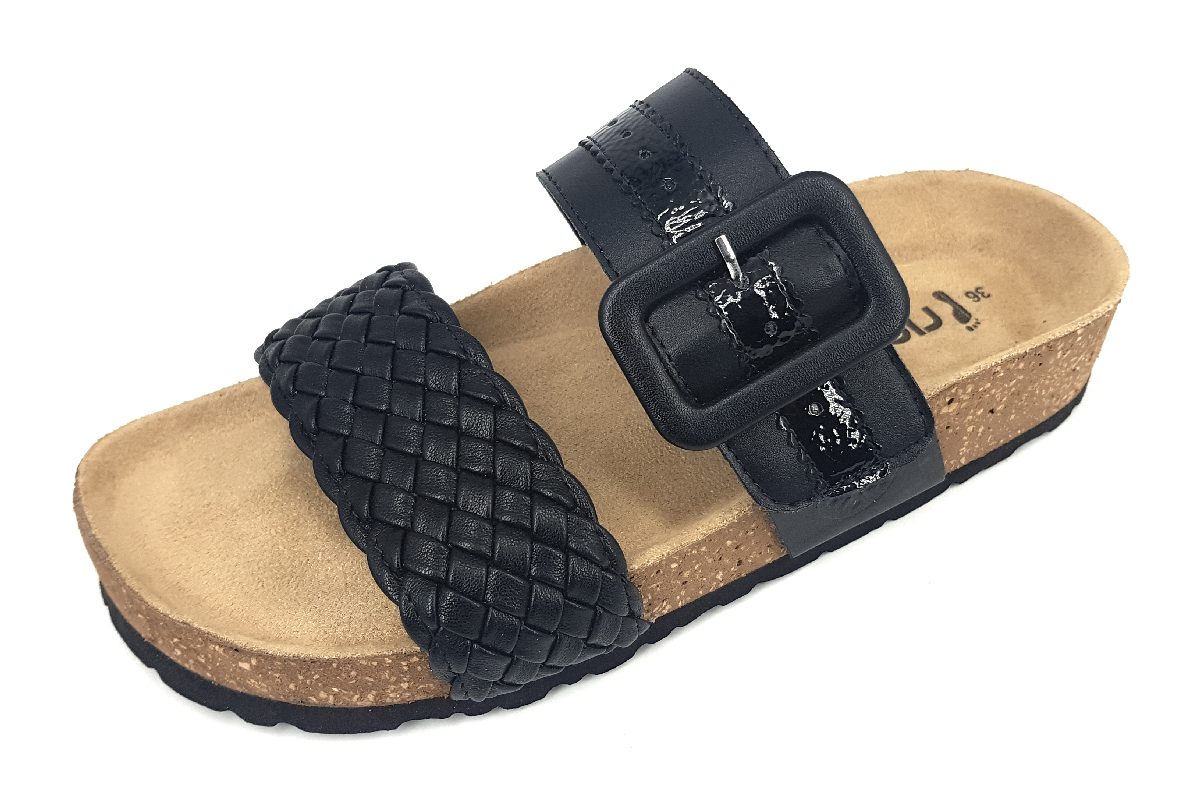 Rieker Woven 69380-00 Schwarz black