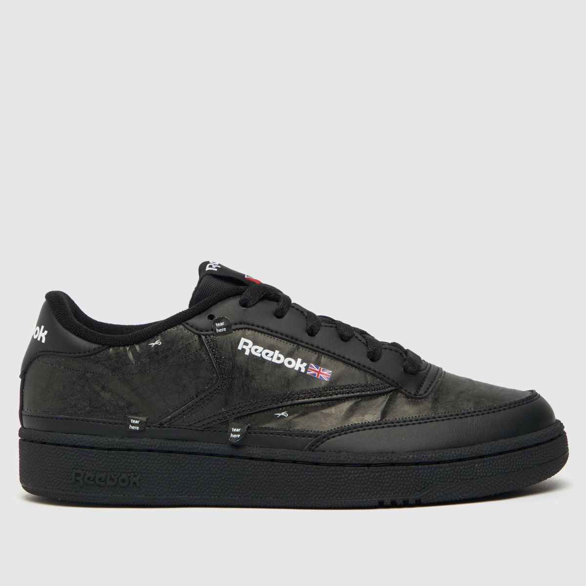 Tenisky Reebok Club C 85 XU v černé barvě