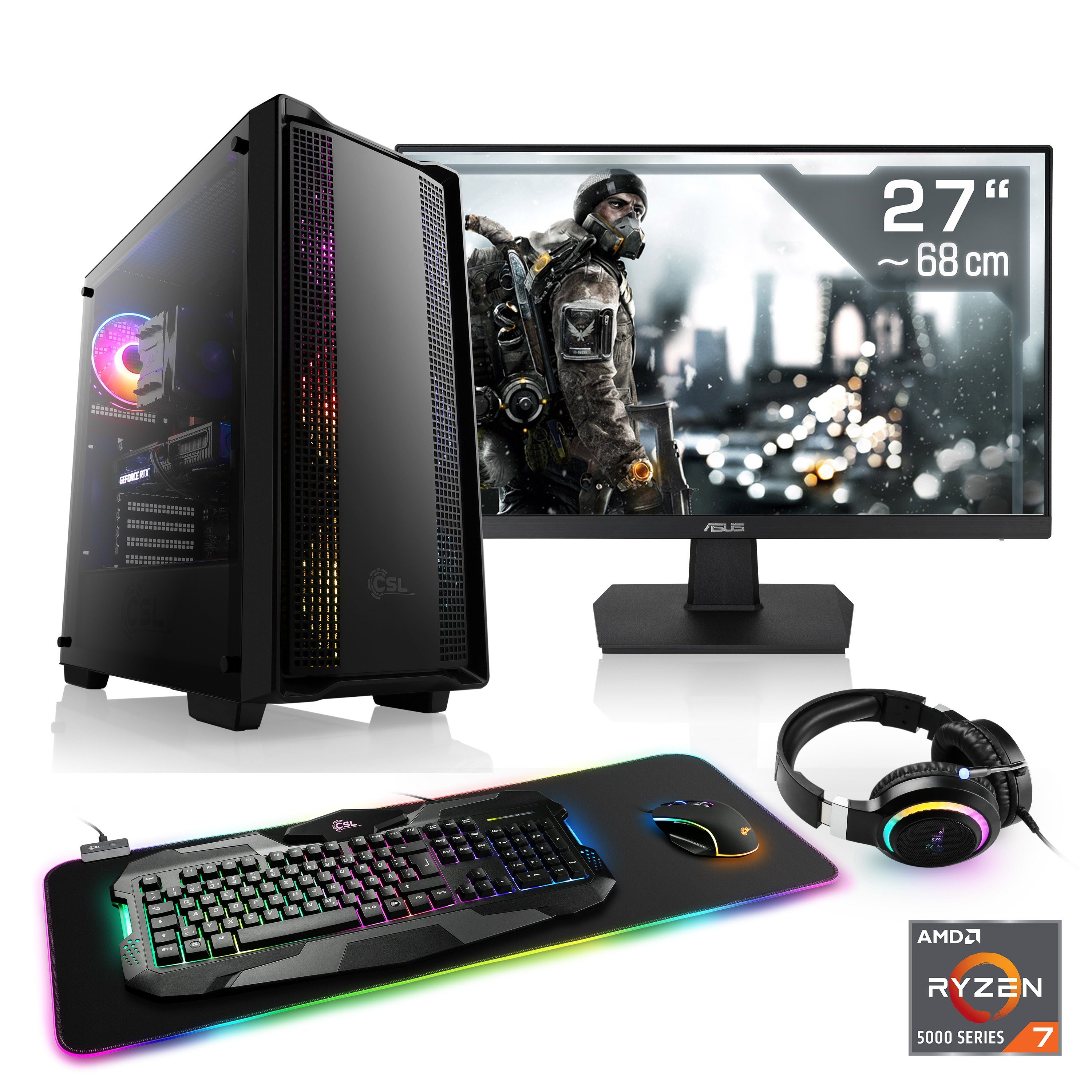 CSL Sprint V28342 Gaming-PC-Komplettsystem (27