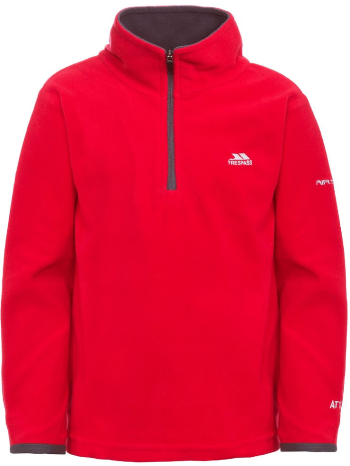 Trespass Kinder Fleecejacke/Fleecepullover in Rot günstig kaufen