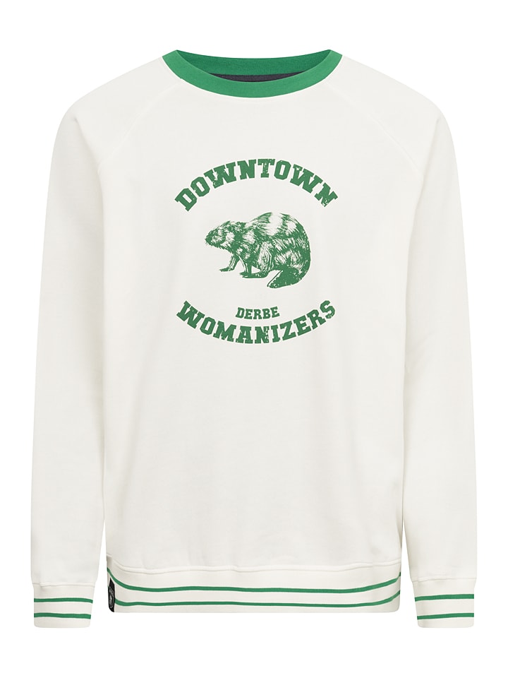 Derbe Sweatshirt in Weiß günstig kaufen
