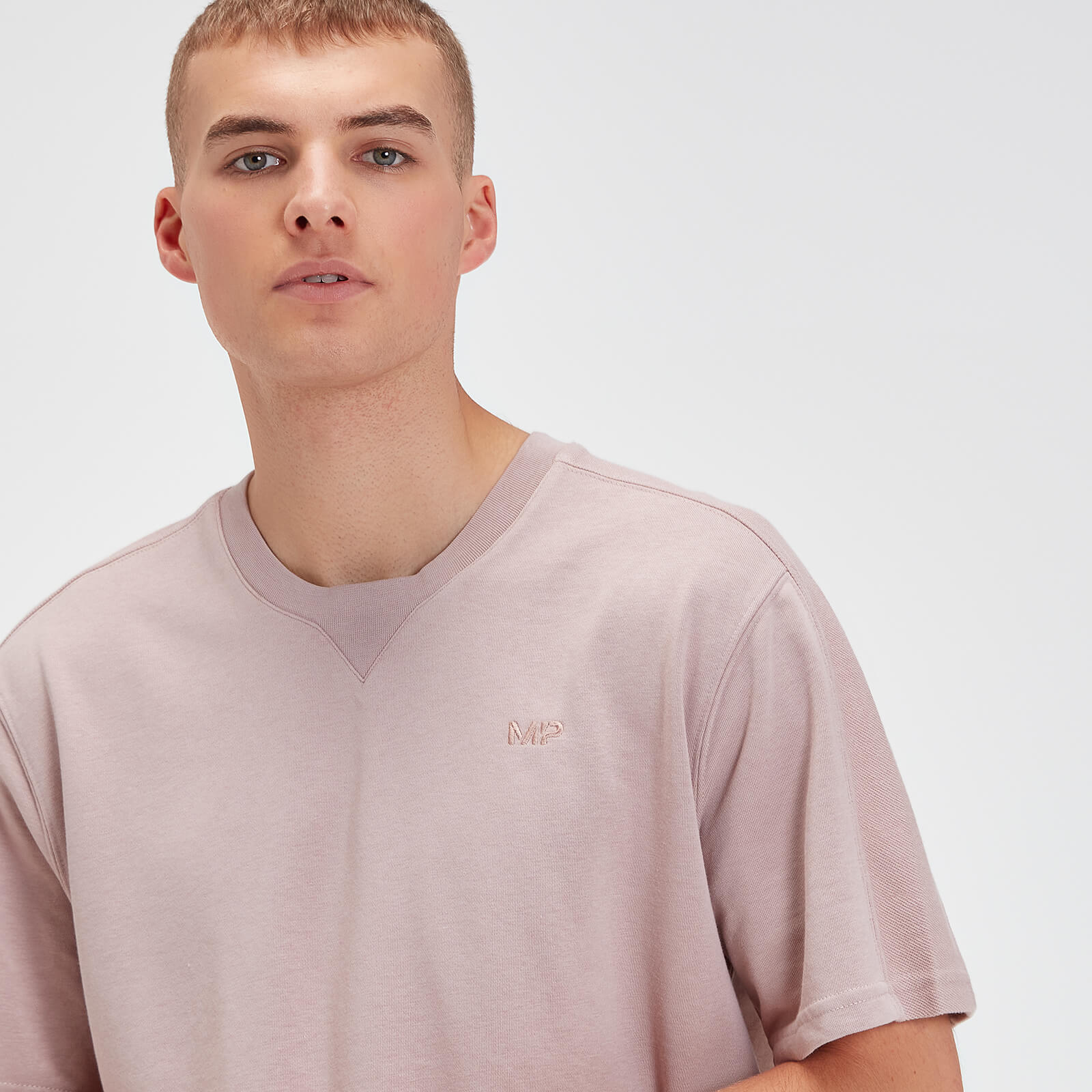 T-shirt à manches courtes MP Rest Day pour hommes – Taupe