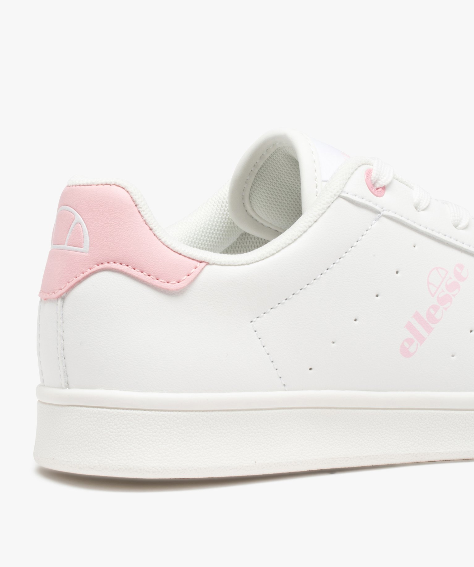 Baskets femme bicolores à lacets – Ellesse Anzia blanc | GEMO