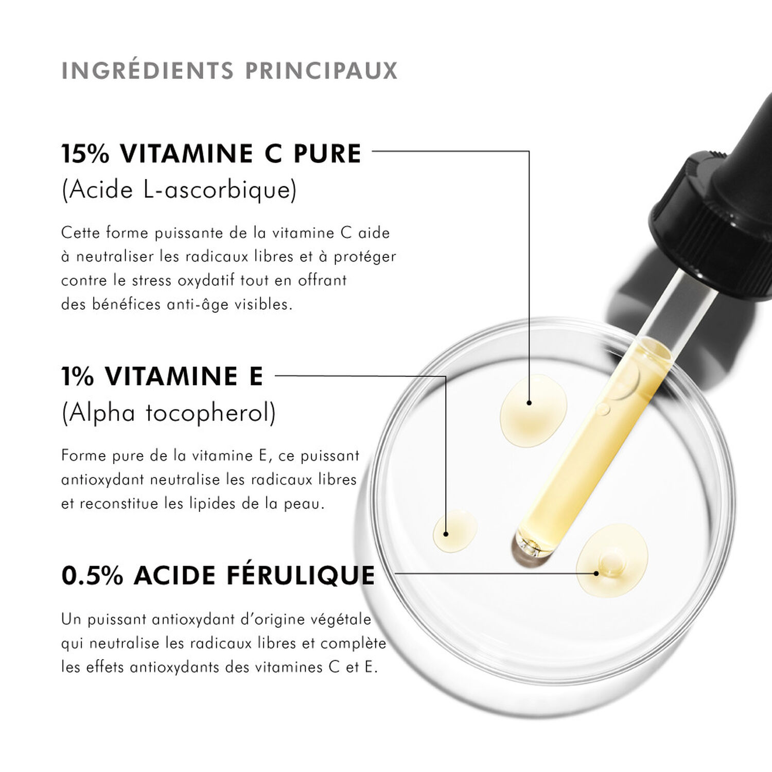 Skinceuticals C E FERULIC® avec 15 % de Vitamine C Pure Sérum Antioxydant Rides Et Fermeté 30 ml