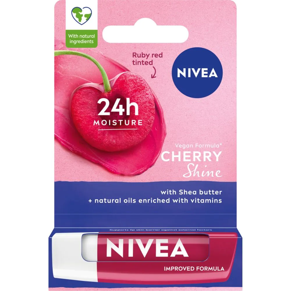 Nivea Φρουτώδες Θρεπτικό Κραγιόν, Shine Cherry