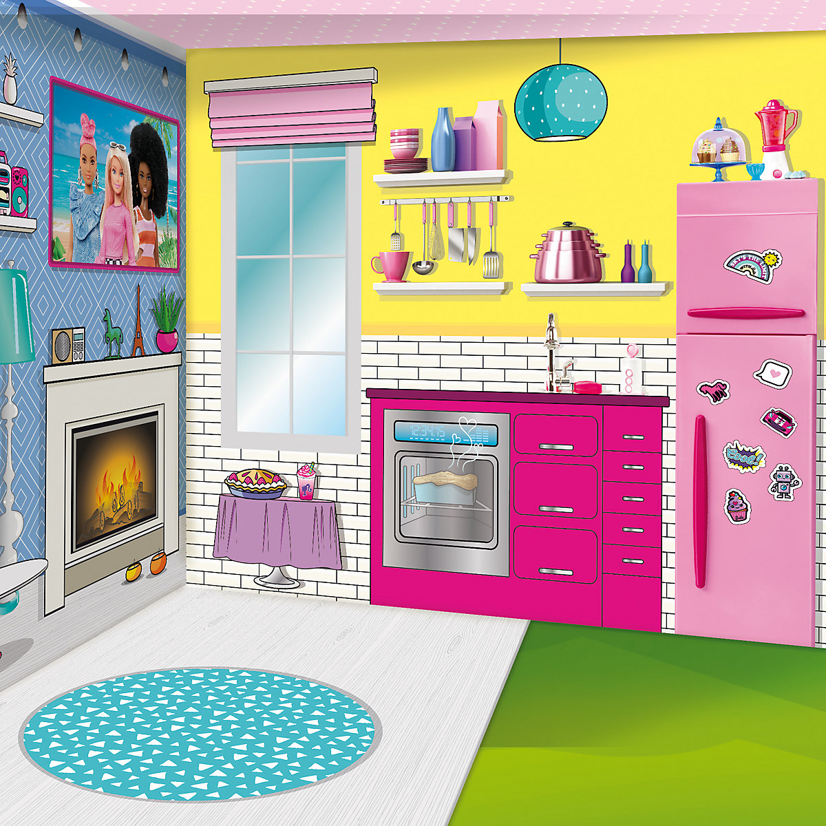 Barbie Sommervilla mit Puppe