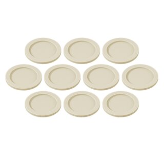 Skill and Squad Marker - 32mm Vanilla White (10)