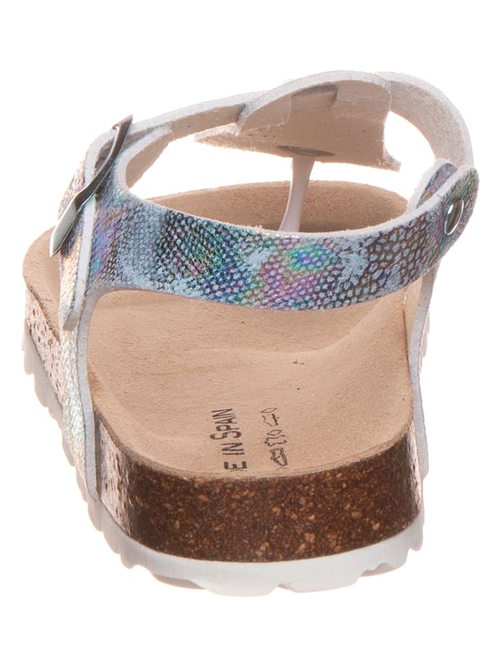 BIO PINGÜIN Sandalen in Silber günstig kaufen