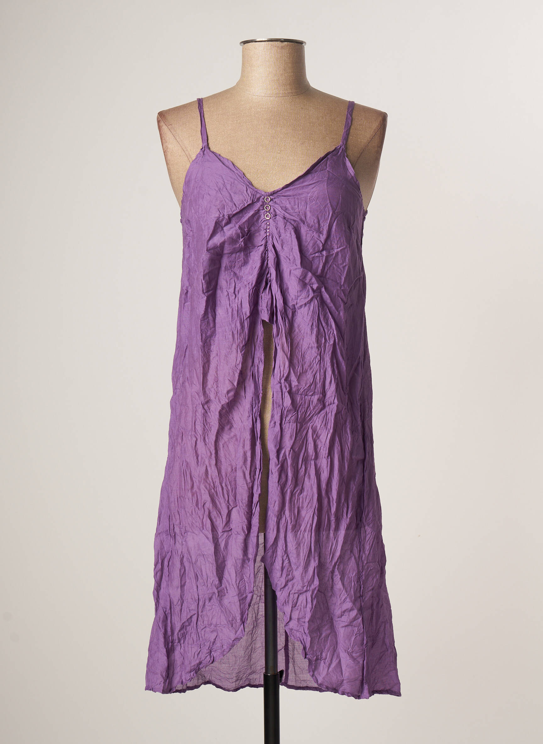 Caty Lesca Tuniquemanchelongue Femme couleur violet