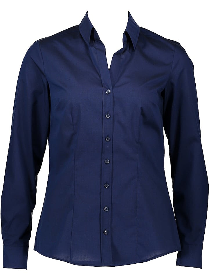 Seidensticker Bluse - Slim fit - in Dunkelblau günstig kaufen 38