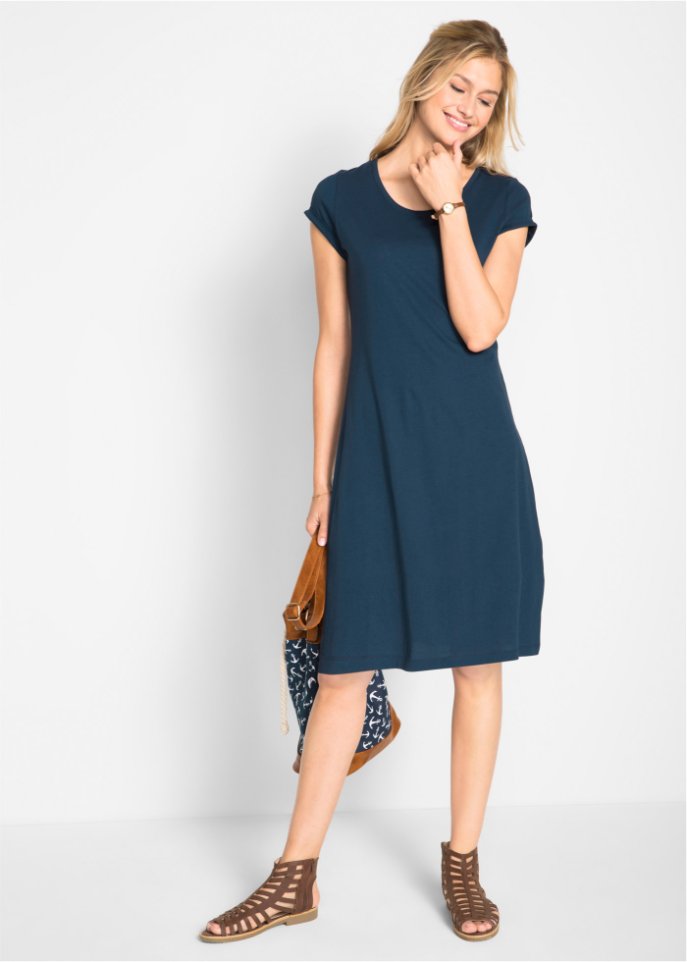 Shirtkleid, Kurzarm
