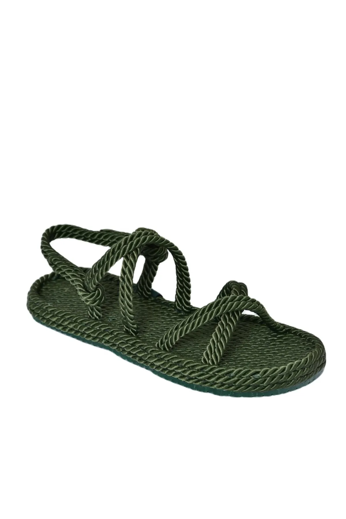 Fox Shoes  Khakifarbene Damensandalen H596011704