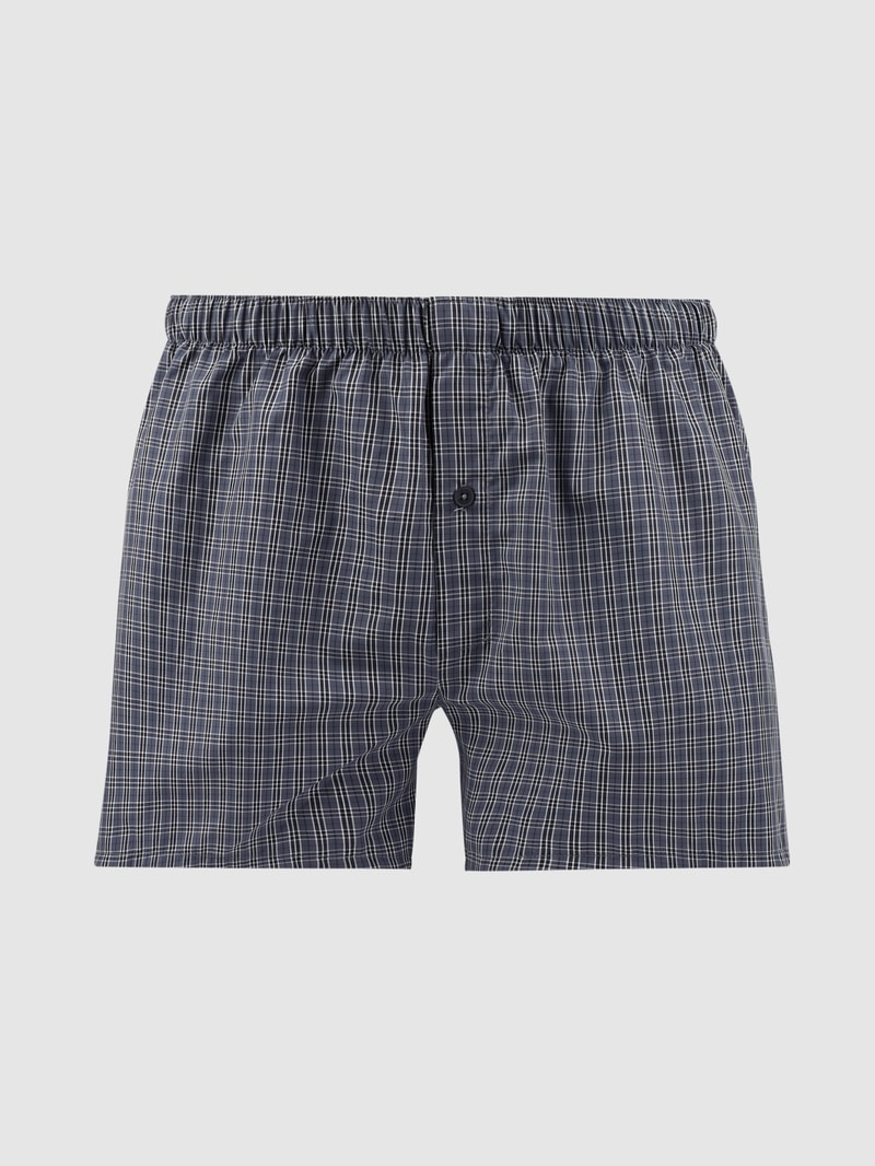 Boxershorts aus Baumwolle in dunkelgrau
