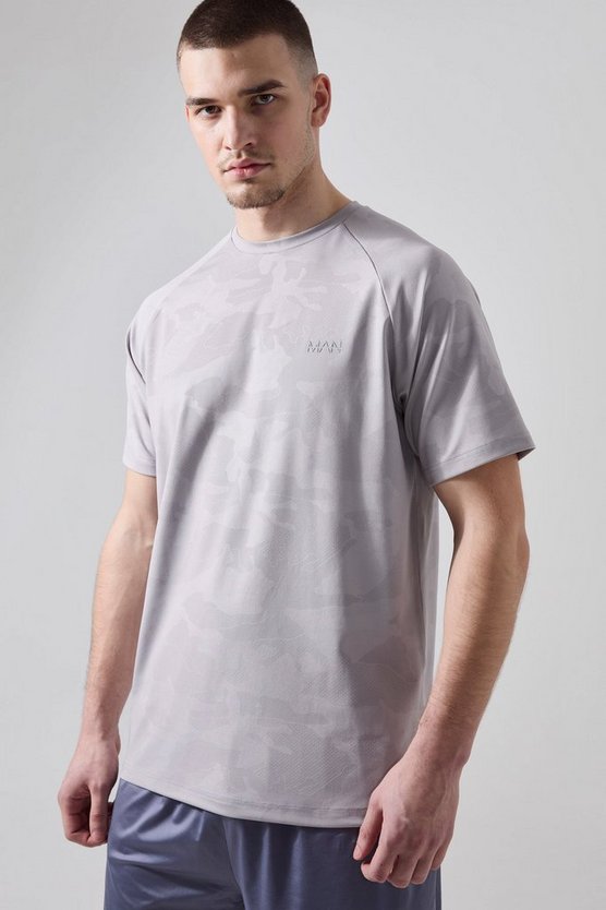Tall Man Active Camouflage Raglan Performance T-Shirt