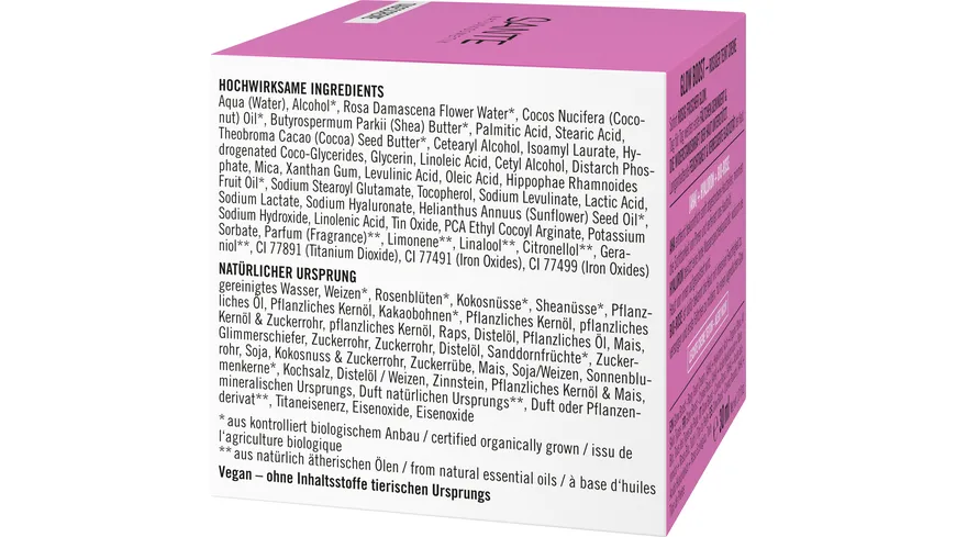SANTE Glow Boost rosiger Teint Creme 50 ml