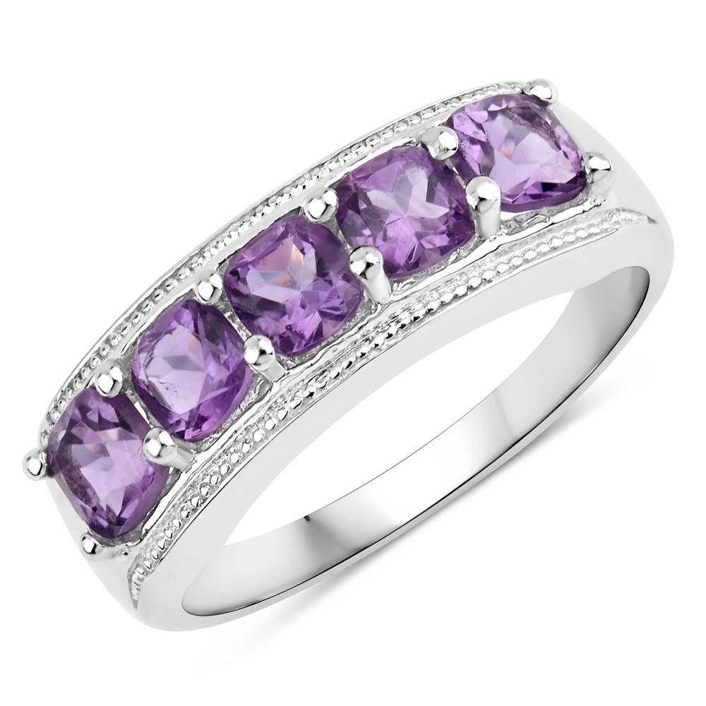 Rafaela Donata Bague Argent sterling Améthyste en Argent Bague