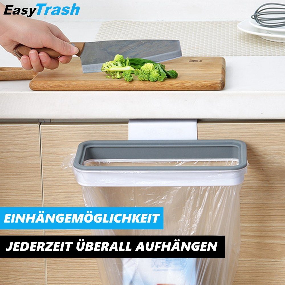 MAVURA Mülleimer EasyTrash Müllsackhalter Hängender Müllsack Einbau Abfallsammler, Mülltrenner Mülltrennsystem Abfalltrenner Küche