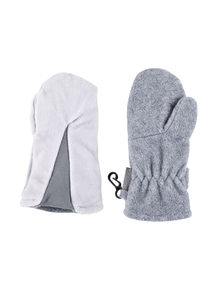 Sterntaler Fäustlinge in silber mel. günstig kaufen